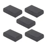 5pcs Electronic Project Case Enclosure Junction Box 58mmx35mmx15mm Black