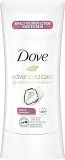 Dove Advanced Care Antiperspirant Deodorant, Caring Coconut, 2.6 oz