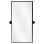 Malisa 50x100cm Tilt Mirror, Matte Black