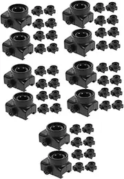 JOINPAYA 5sets Toy Shooter Accessories Plastic Adapter for Balls Reload Toy Quick Connect 10pcs*5