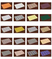 Place Mats 4 Piece Set No Wrinkle Dining Room Kitchen Table Ambesonne