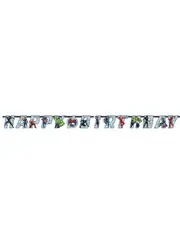 Marvel Avengers Powers Unite Birthday Banner