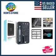 Mini Cordless Rotary Tool for 3D Finishing - 6-Speed Precision Crafting Kit