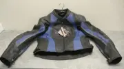 NOS ALPINESTARS OCTANE LEATHER JACKET WITH SHOULDER/ELBOW PROTECTION AND LINER