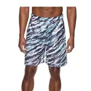 AND1 Men's Light Green Gray Camo Offense 8" Basketball Shorts Small S New Andi