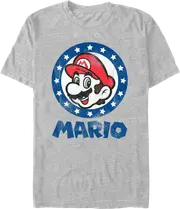 Mario Starry Circle Nintendo T-Shirt