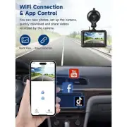 Car FHD 1080P 2.45” IPS Screen WiFi Camera 32GB SD Card Parking Monitor Dash Cam