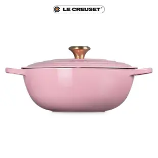 【Le Creuset】典藏琺瑯鑄鐵鍋媽咪鍋28cm(多色)