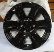 Black Nissan Titan 18" Wheel Skins Hubcaps Fits 2017-2018 Titan XD Wheel Covers