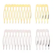 10 Teeth 5 Teeth Golden/Silver Color Hairpin Combs Wedding Hair Accessories