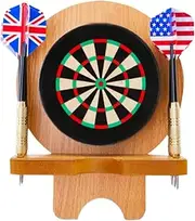 Dart Board Set | Dart Professional Target Scoreboard Set | Modern Scoring Competition-Grade Dartboard Kit for Game Room, Bar, Garage, Pub