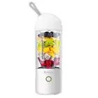 Sansai 400ml Portable Rechargeable 22.5cm To-Go Glass Blender w/ Micro USB WHT