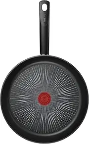 Tefal, React Induction Non-Stick Frypan, 30cm, C29107, Fixed Handle Aluminium