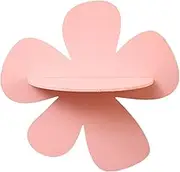 Flower Shaped Wall Shelf, Cute Floating Shelf, Decorative Wooden Display, Unique Wall Accent, Stylish Home Styling Space-Saving Hanging Rack for Bedroom Living Room Nursery