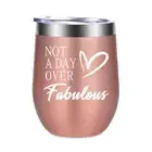 Water Flask Mug Insulated Wine Tumbler Bottle Capacity Leakproof for Bpa Free