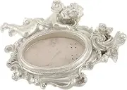 Abaodam Victorian Style Angel Resin Ornament for Home Decor and Photo Display Charming European Design for Enhances Artistic Flair Living Bedroom