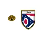 pins pin's flag national badge backpack hat shield world usa ohio