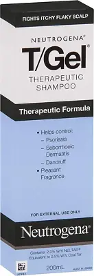 Neutrogena T/Gel Therapeutic Shampoo 200Ml|Controls Dandruff,Psoriasis, Seborrho