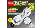 Handy Hardware 236800 Extension Lead Piggy Back 3 Meter