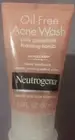 Neutrogena Oil Free Acne Wash Facial Scrub Pink Grapefruit 2oz