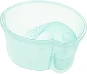 Transparent Small Turtle Aquarium with Integrated Basking Platform Durable Turtle Rest Tank for Small Pets for Environment