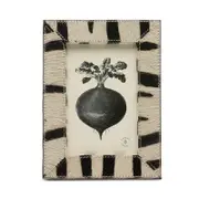 Pigeon & Poodle Hana Zebra Print Frame, 4 x 6