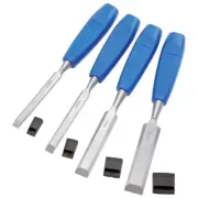 Draper Tools Bevel Edge Wood Chisel Set (4 Piece)