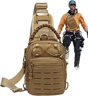 [Generic] Mens Chest Bag | Small Sling Backpack Chest Bag,Trendy Lightweight Daypack, Storage Pocket Backpack Travel Accessories for Workout, Hiking, Walking, Cycling