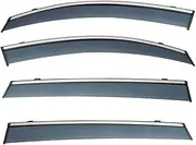 Window Visor Wind for Mitsubishi Eupheme Phev Car Window Visor Awning Shelters Windshield Side Window Rain Sun Shade