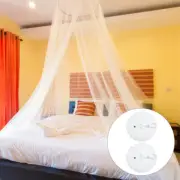 2 Sets Suction Cup Hook Net Baby Ceiling Hangers Hooks for Hanging Canopy