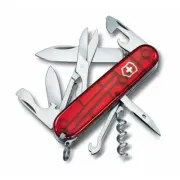 Victorinox Swiss Army Climber Translucent Cyber Ruby Knife Multi Tool