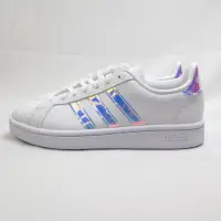 在飛比找蝦皮購物優惠-Adidas WMNS GRAND COURT 雷射尾 炫彩