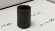 7/16" BLACK IMPACT SOCKET, 1/4" DRIVE, 6-POINT, 18-014 ARMSTRONG TOOL
