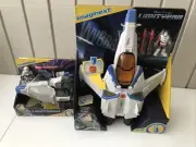 Imaginext Disney Lightyear Lights & Sounds Spaceship Buzz Figure & Hyper-speed