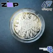 2018 50c Coat of Arms Fine Silver Proof Coin from Ex-Proof Set 1000 Mintage