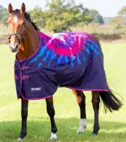 Shires Tempest Original Lite Turnout-81"-Pink Tie Dye