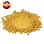 GOLD BASIC YELLOW ORANGE LUXURY MICA COLORANT PIGMENT POWDER COSMETIC GRADE 1 OZ