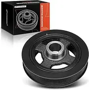 A-Premium Engine Harmonic Balancer Crankshaft Pulley Compatible with Toyota Corolla 1998-2008, Matrix 2003-2008, Celica 2000-2005, MR2 Spyder 2000-2005 & Pontiac Vibe 2003-2006, 1.8L