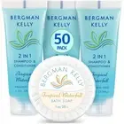 BERGMAN KELLY Round Soap Bars, 2in1 Shampoo & Conditioner 2-Piece Set...