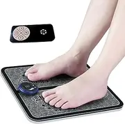 Foot Massager Mat Pad | Silicone Leather Foot Massager Mat,Folding USB Feet Muscle Massagers, Foot Circulation Massage Tool for Home and Use