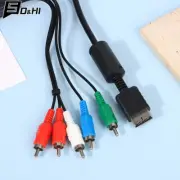 Component AV Cable For PS2 / PS3 HD Multi Out Composite RCA Audio Video Cable Ga