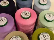 Multipurpose Organic Cotton Sewing Thread, 5,000 Meter Spool - Neutrals