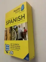 Rosetta Stone Learn UNLIMITED Languages with 1 YR access Latin America 12 Months