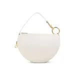 [Burberry] Burberry-Soap White Leather Junior Knight Bag-Donna OS OS