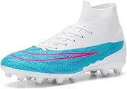 [LECYGNB] Boys Football Boots Astro Turf Trainers Kids Soccer Shoes Athletics Sport Shoes Professional Spikes Football Competition Shoes Teenager Indoor Outdoor Sneakers Unisex