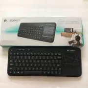 Logitech Wireless Touch Keyboard K400 with Built-In Multi-Touch Touchpad, Black_