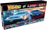 [Scalextric] 1:32 Scale Back to The Future Vs Knight Rider Slot Car Racing Set