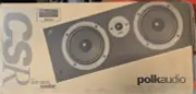 New in box black Polk Audio CSR 100 watt center speaker