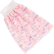 SAFIGLE Skin-Friendly Underwear Diaper Skirt High-Waist Nappy Pants Leak Design (0-4 Years)