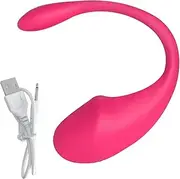 Wearable Panty Ball Plug Vibrator with App Control - Heart Shaped Butterfly Clitoral G-Spot Dildo Vibrator, 10 Modes, Vibrating Clitoral Stimulator Massager, Adult Sex Toys for Women and Couples (Pink)